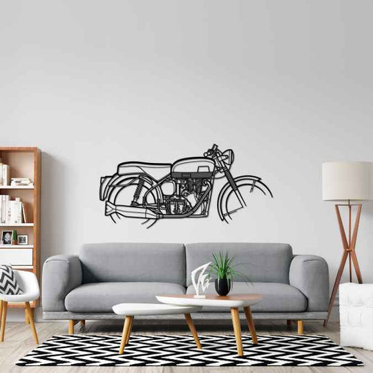Venom 1969 Silhouette Metal Wall Art