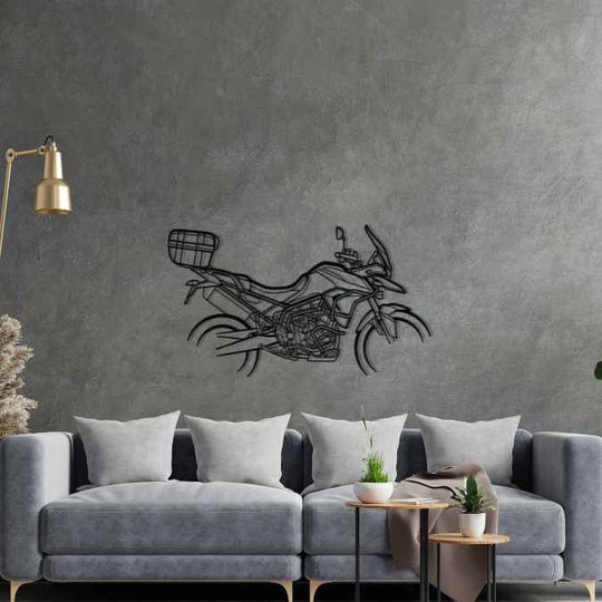 Tiger 900 2021 Silhouette Metal Wall Art