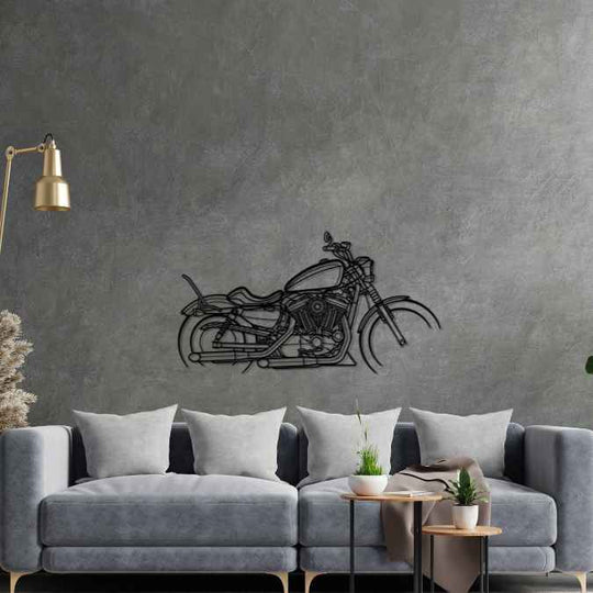 Nightster 2012 Silhouette Metal Wall Art