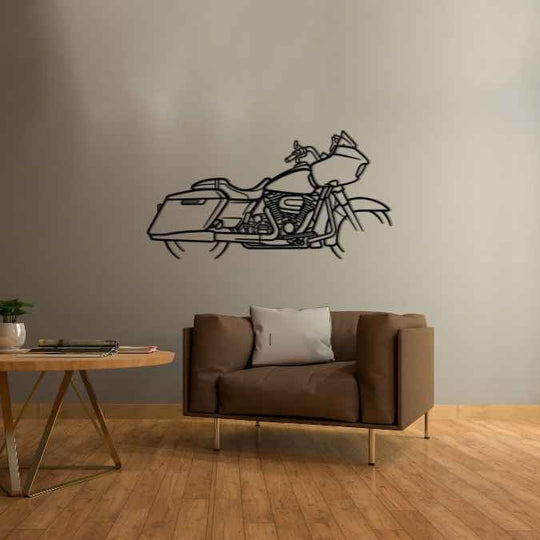 Road Glide Silhouette Metal Wall Art