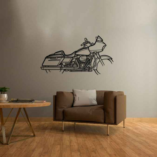 Road Glide Special 2023 Silhouette Metal Wall Art
