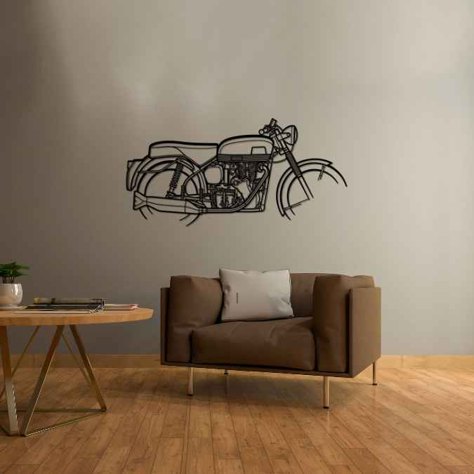 Venom 1969 Silhouette Metal Wall Art