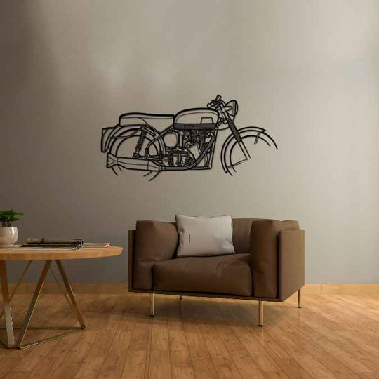 Venom 1969 Silhouette Metal Wall Art
