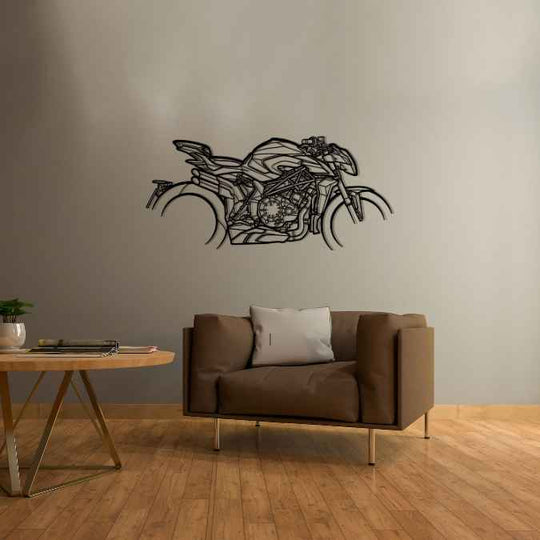 Brutale 1000 RS 2022 Silhouette Metal Wall Art