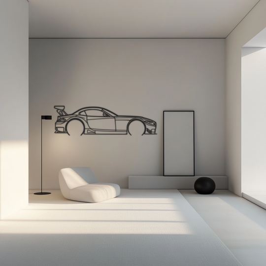 BMW z4 e89 Silhouette Metal Wall Art