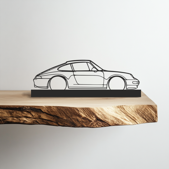 Метална стойка Porsche 911 993 Silhouette Art