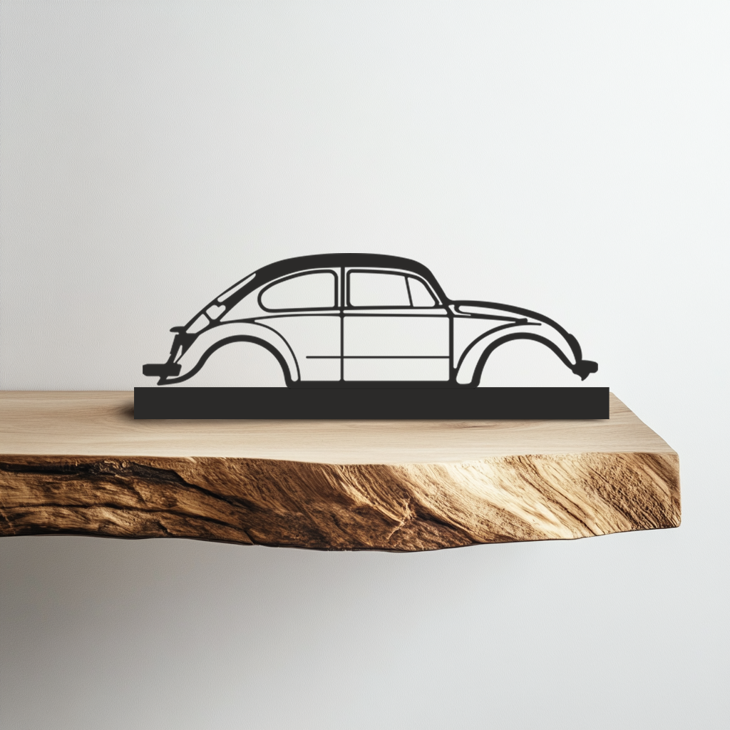 Volkswagen Käfer T1 Silhouette Metallständer Art